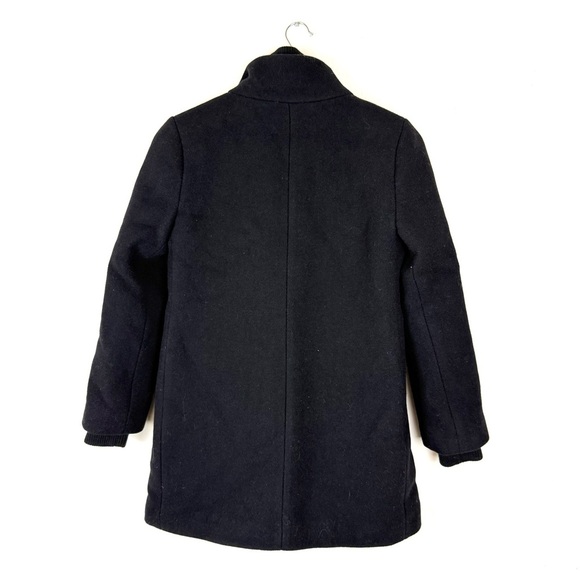 J. Crew Lodge coat in Italian Stadium-cloth Wool Black - Picture 7 of 7